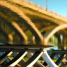 Bridge Geomerty, 14-1/4 x 16-1/2 inches, Photography, Archival Inkjet Print on Watercolor Paper. Artist Proof