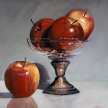 Crispy Sweet, 44-1/2 x 44-1/2 inches, oil on panel
