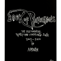 Book of Revelations 1, Framed: 23 x 18 ½ inches, Black and white woodcut