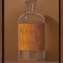 Albarome Labdanum; Framed: 11 ½ x 9 inches; Oil on panel