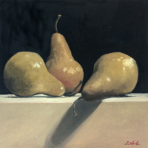 Precious Fruit, 12 x 12 inches, Oil on Panel
