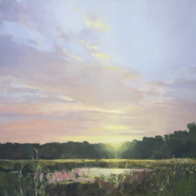 Daybreak, Oil on canvas, 34 x 46 ¾ Inches
